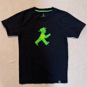 Ampelmann Berlin Graphic Tee Black Green Red Lights Kids 152 Youth XL